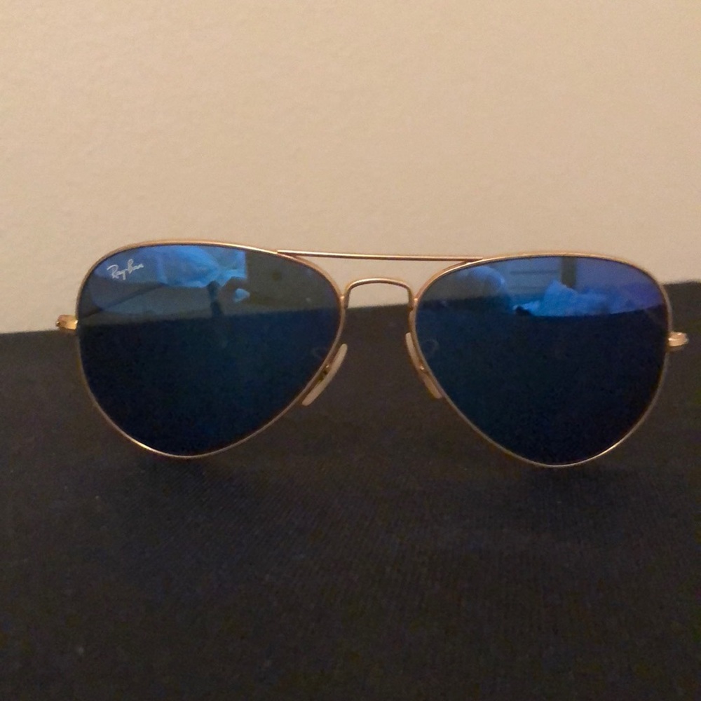 Ray-Ban Original Aviator Blue Mirrored Lense